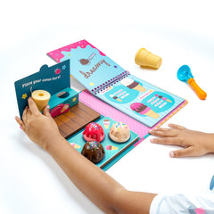 Love Dabble I Dream of Ice Cream Kitchen Pretend Playset for Kids Ages 3-7 Years