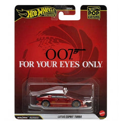Hot Wheels Pop Culture 1:64 Scale Premium 007 Lotus Esprit Turbo Die-Cast Replica Toy Car For Ages 4+
