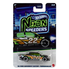 Hot Wheels Neon Speeder 2026 Edition 1:64 Scale 22 Ford Maverick Custom Die-Cast Vehicles For Ages 3+