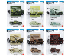 Hot Wheels Silver Series 2026 Pantone Collection 1:64 Scale Die-Cast Car Set of 6