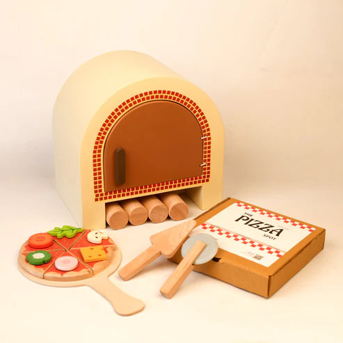 Kiddies Kingdom Pizza Oven Imaginative Play For Ages 3 and Above