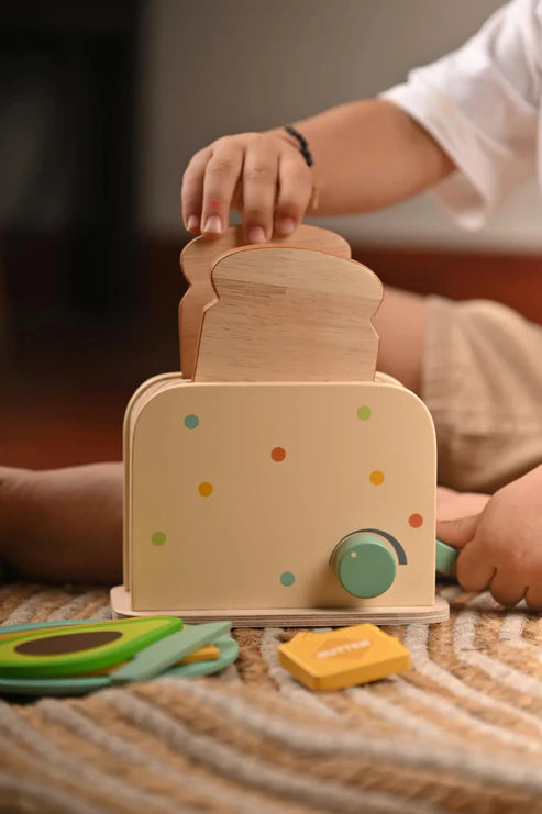 Kiddies Kingdom Roasty Toasty - Toaster Imaginative Play For Ages 3 and Above