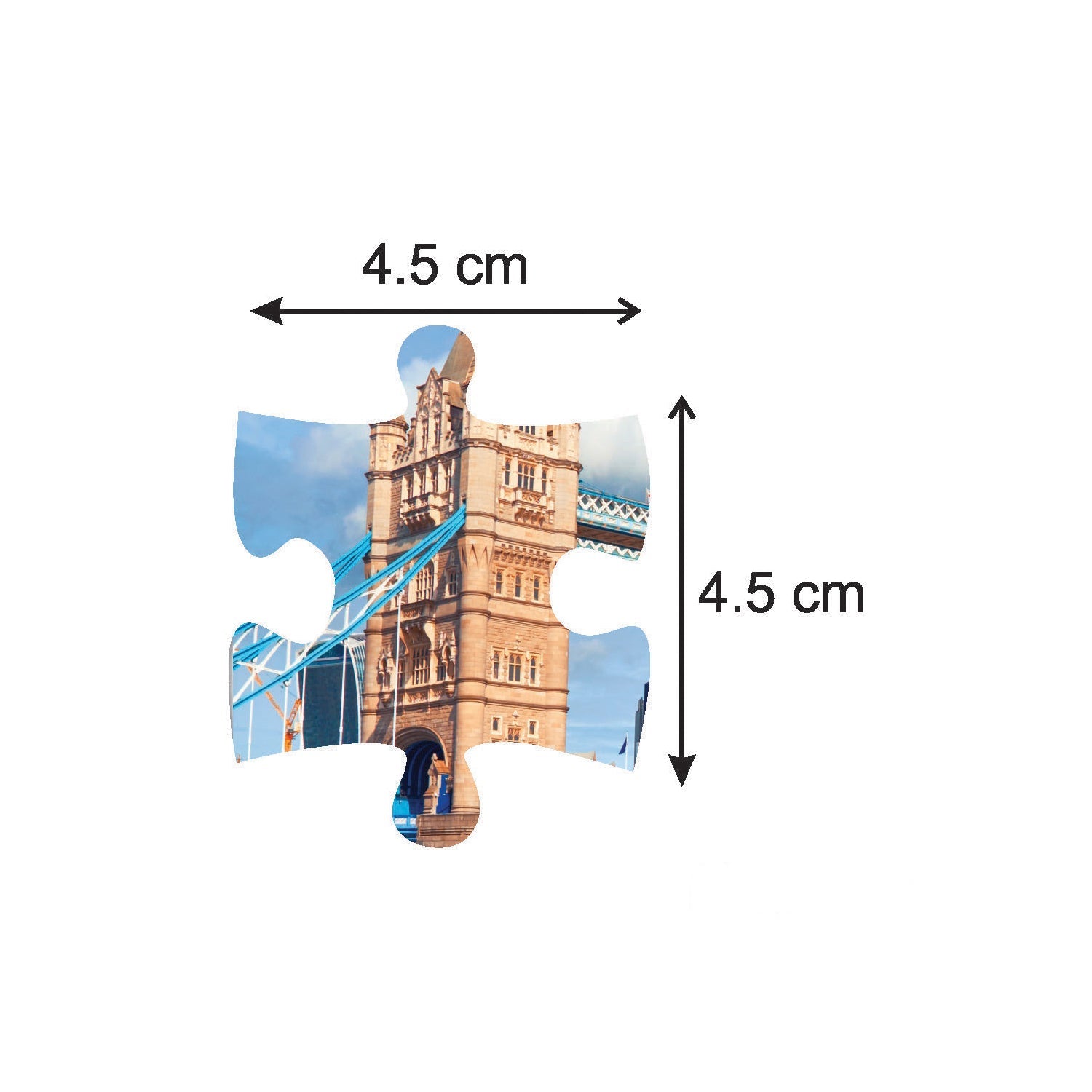 Mittimate London Bridge Jigsaw Puzzle – 36-Piece Cardboard Puzzle for Kids (Ages 4-6) | Fun, Learning & Perfect Birthday Gift