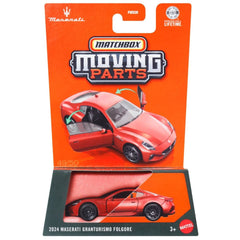 Matchbox Moving Parts 2026 - 2024 Maserati Granturismo Folgore Toy Car for Kids Ages 3 Year & Up
