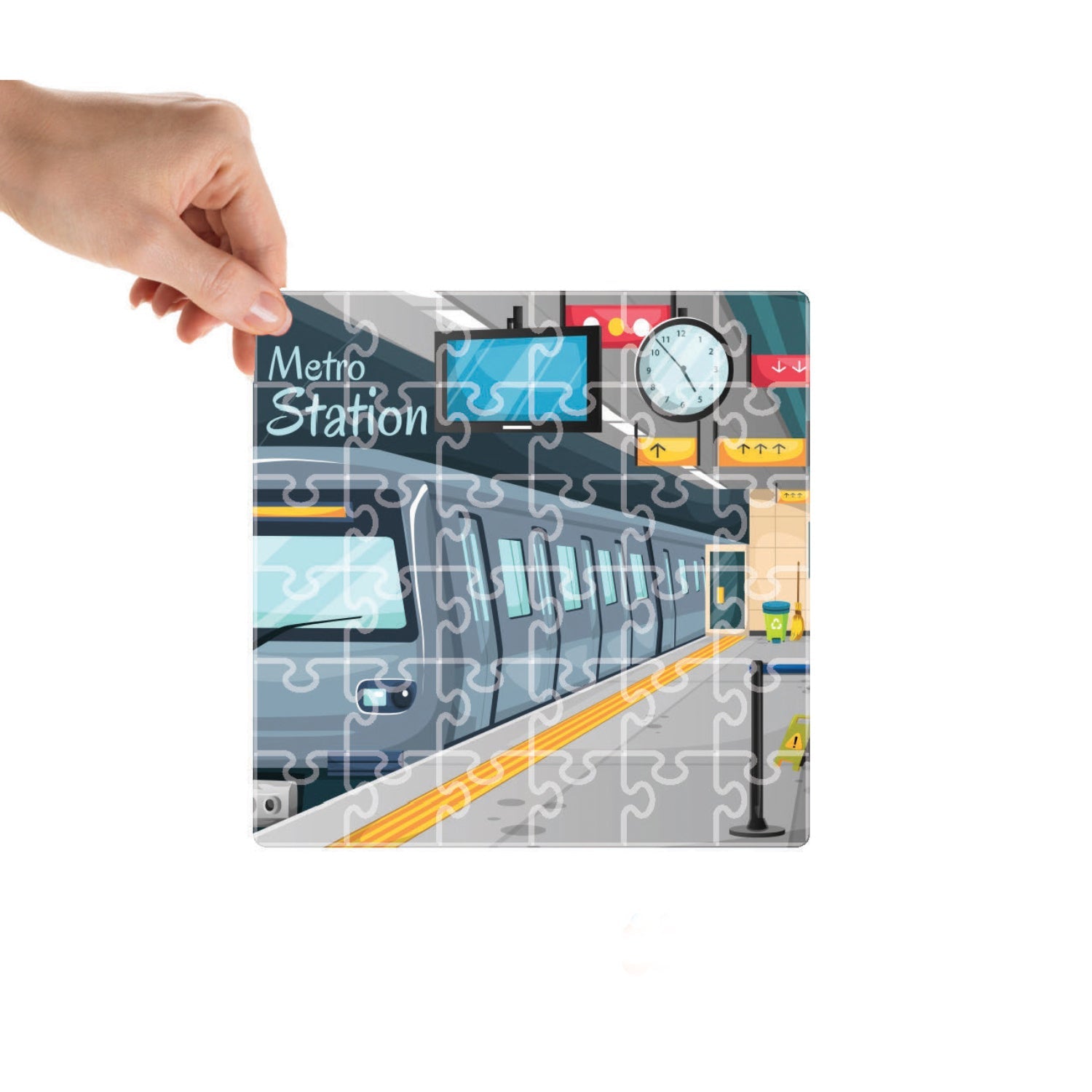 Mittimate Metro Hosue Jigsaw Puzzle – 36-Piece Cardboard Puzzle for Kids (Ages 4-6) | Fun, Learning & Perfect Birthday Gift