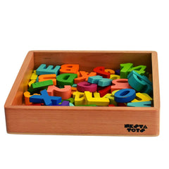 Nesta Toys Wooden Sand Tray for Writing Letters & Numbers - Montessori Toys for Kids