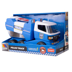 Funskool MOLTO Police Truck, Toy Truck, Nesting & Stackable Toy for Kids Ages 2 Years & Up