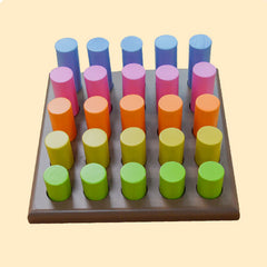 Kiddies Kingdom Rod Peg Steps Motor Skill Toys For Ages 2 Years and Above