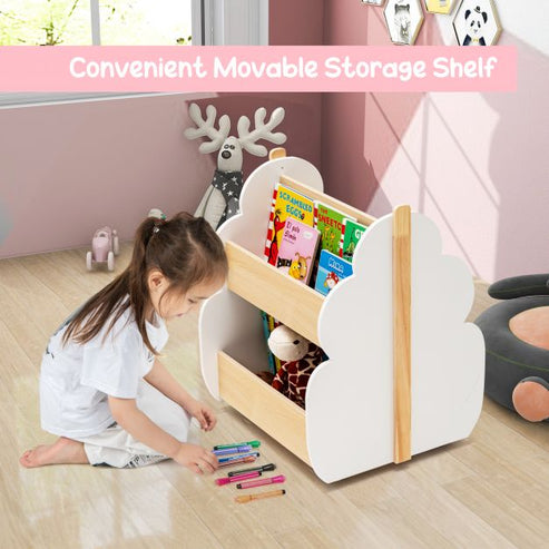 Kiddies Kingdom Cloud bookcase Organiser Organisers For Ages 3 and Above