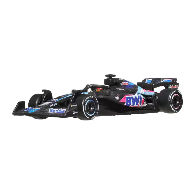 Hot Wheels Race Team BWT Alpine F1 A524 (#31) 1:64 Scale Premium Die-Cast Formula 1 Collectible Toy Race Car with Real Riders Tires & Metal/Metal Body & Chassis for Collectors