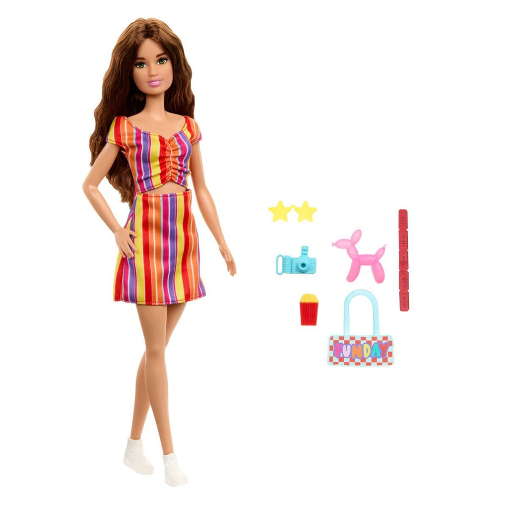Buy Barbie Carnival Day at the Fair Brunette Doll with Accessories