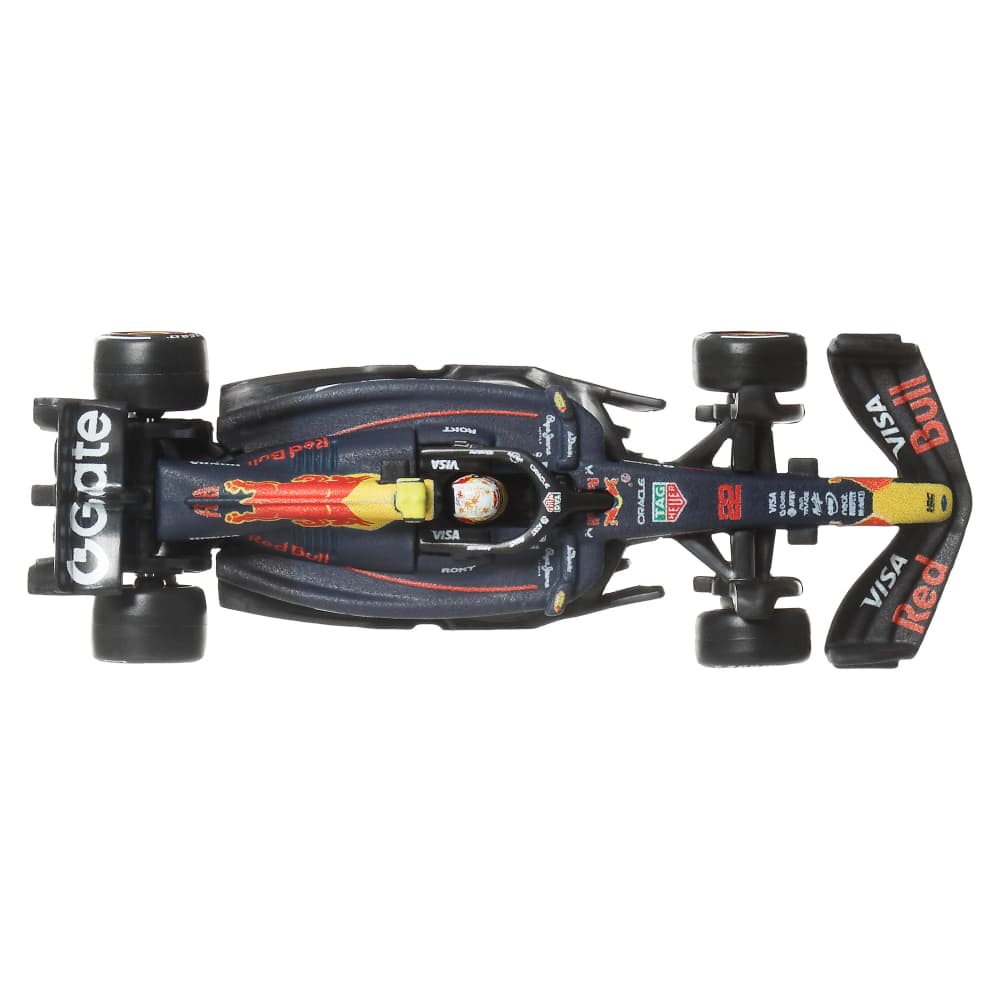Hot Wheels Race Team Oracle RED Bull (#22) 1:64 Scale Premium Die-Cast Formula 1 Collectible Toy Race Car with Real Riders Tires & Metal/Metal Body & Chassis for Collectors