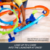 Hot Wheels Stunt Tracks Rapid Launch Cyclone Track Set & 1:64 Scale Die-Cast Toy Car for Kids Ages 4 Years & Up