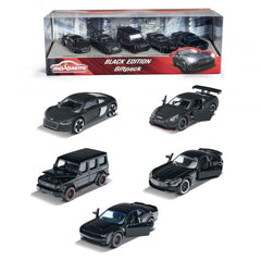 Majorette Black Edition Series 5 Car Gift Set For Kids Ages 3+