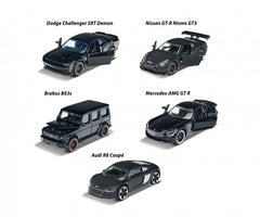 Majorette Black Edition Series 5 Car Gift Set For Kids Ages 3+