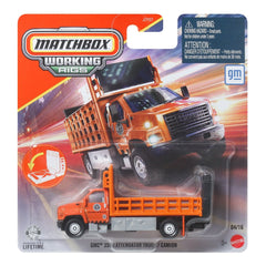 Matchbox Real Working Rigs GMC 3500 Attenuator Truck Vehichle for Kids Ages 4 Years & Up