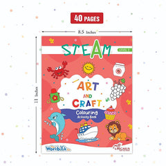 Pegasus Steam - Art & Craft - Colouring Activity Book