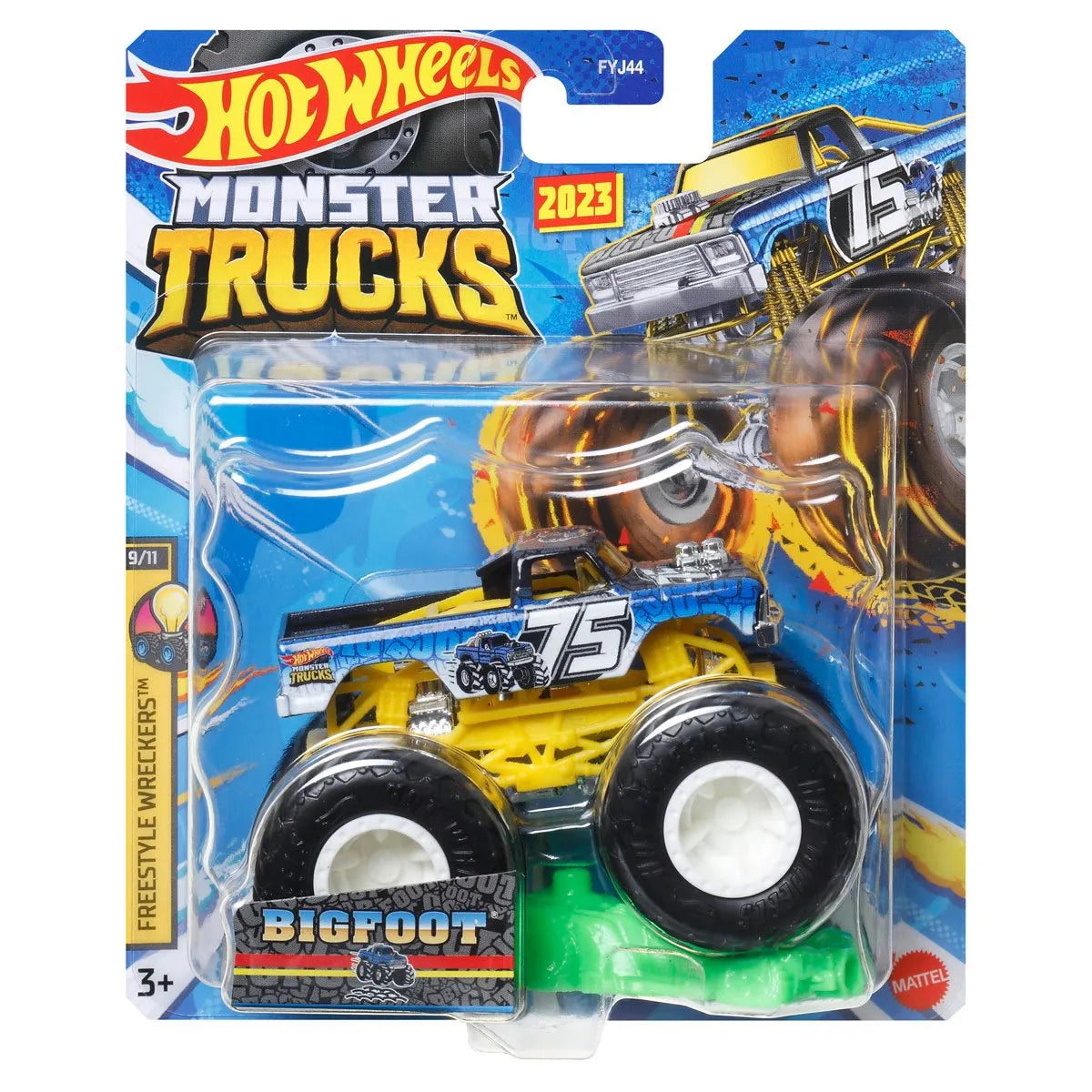 Hot Wheels 1:64 Scale Big Foot Monster Truck for Ages 3+ (HLT11)