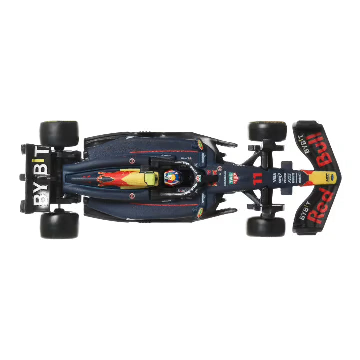 Hot Wheels Race Team Oracle Red Bull Racing - RB20 (#11) 1:64 Scale Premium Die-Cast Formula 1 Collectible Toy Race Car with Real Riders Tires & Metal/Metal Body & Chassis for Collectors