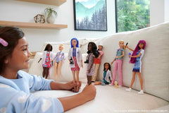 Barbie 12 Inch Photographer Petite Brunette Doll with Camera Accessory for Ages 3+