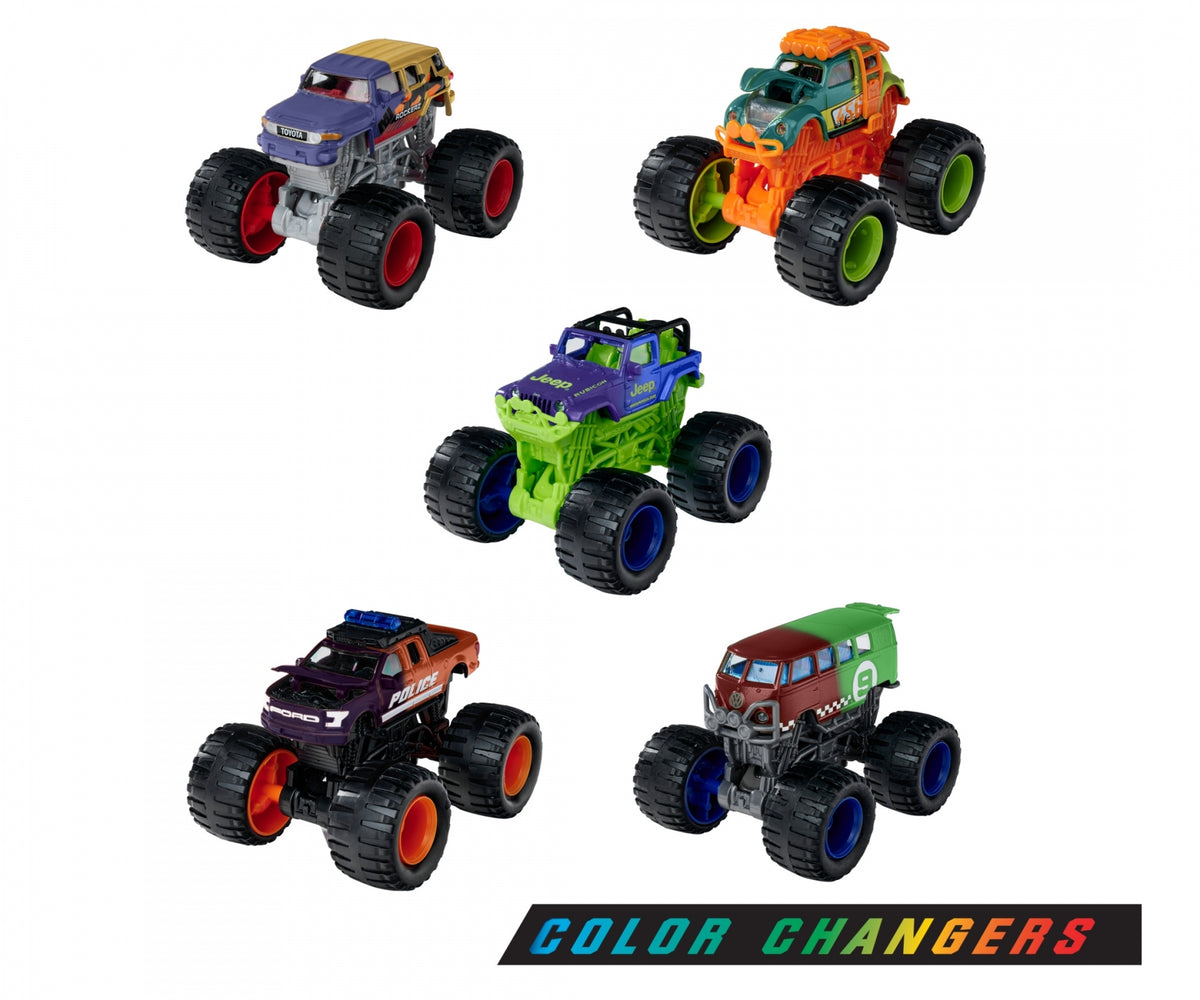 Majorette Monster Rockerz Color Changers - Design & Style May Vary, Only 1 Model Included
