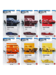 Hot Wheels 2026 Pantone Collection Silver Celebration Series 1:64 Scale - Set Of 6 Cars