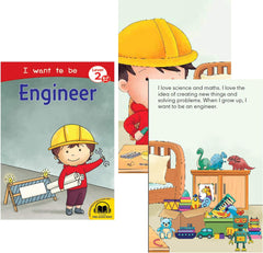 Pegasus Set of 8 I want to be Books for 6-7 Year Old Children