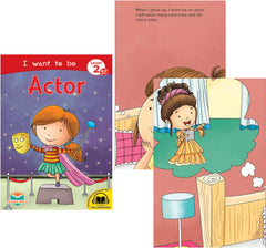 Pegasus Set of 8 I want to be Books for 6-7 Year Old Children