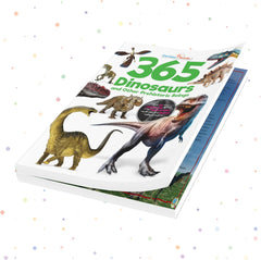 Pegasus 365 Dinosaurs - Premium Quality Padded & Glittered Book for Kids Ages 6+