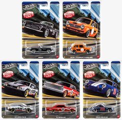 Hot Wheels 2026 Vintage Club Grand Prix Silver Celebration Series 1:64 Scale - Set Of 5 Cars Set-2