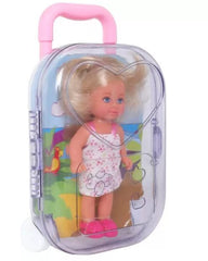 Simba Evi Love 12 cm Trolly Doll With Flower Print Dress For Kids Ages 3+