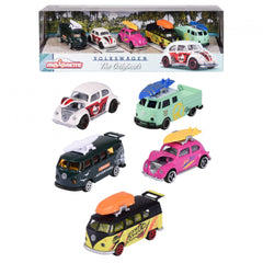 Majorette Volkswagen The Originals Series 5 Car Gift Set For Kids Ages 3+