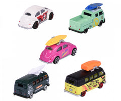 Majorette Volkswagen The Originals Series 5 Car Gift Set For Kids Ages 3+
