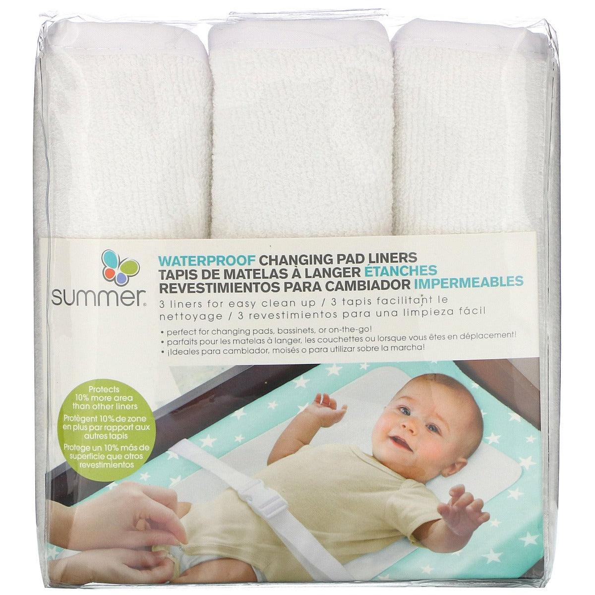 summer infant potty liners Buy Summer Infant Change Pad Liners Diaper Changing Kits White