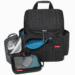 Skip Hop Forma Backpack Jet Black - Diaper Bags For Ages 2-4 Years