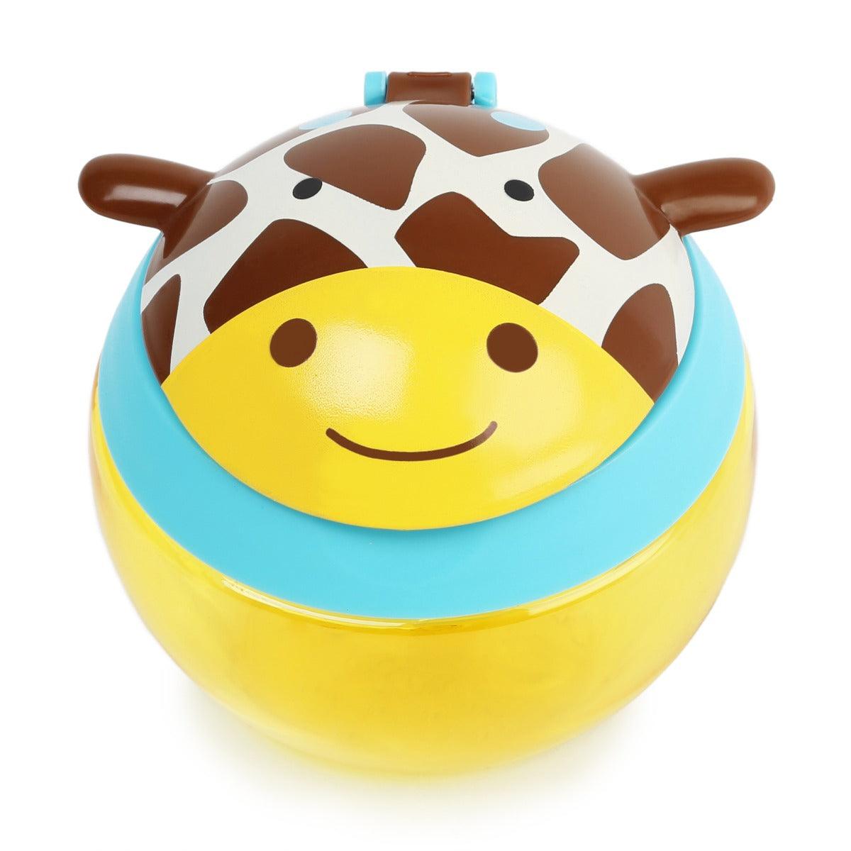 Skip Hop Zoo Snack Cup Giraffe - Weaning Accessory For Ages 1-4 Years