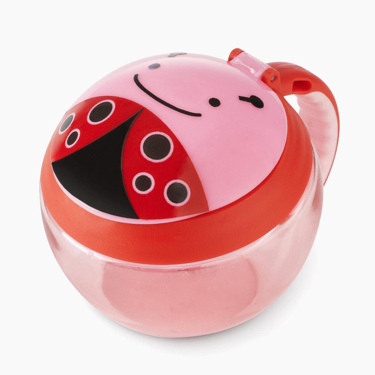 Skip Hop Zoo Snack Cup Ladybug - Weaning Accessory For Ages 1-4 Years