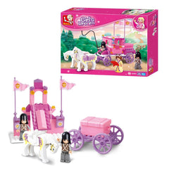 Sluban Girl's Dream Royal Carriage Building Block for Ages 6+