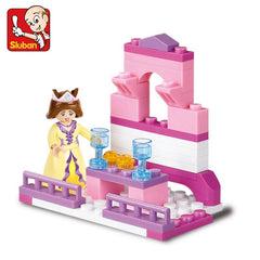 Sluban Girl's Dream Royal Carriage Building Block for Ages 6+