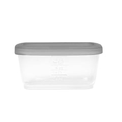 Skip Hop 6Oz Containers Grey - Weaning Accessory For Ages 0-3 Years