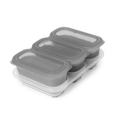 Skip Hop 6Oz Containers Grey - Weaning Accessory For Ages 0-3 Years