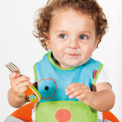 Skip Hop Zoo Utensils Fork & Spoon Dog - Weaning Accessory For Ages 0-3 Years