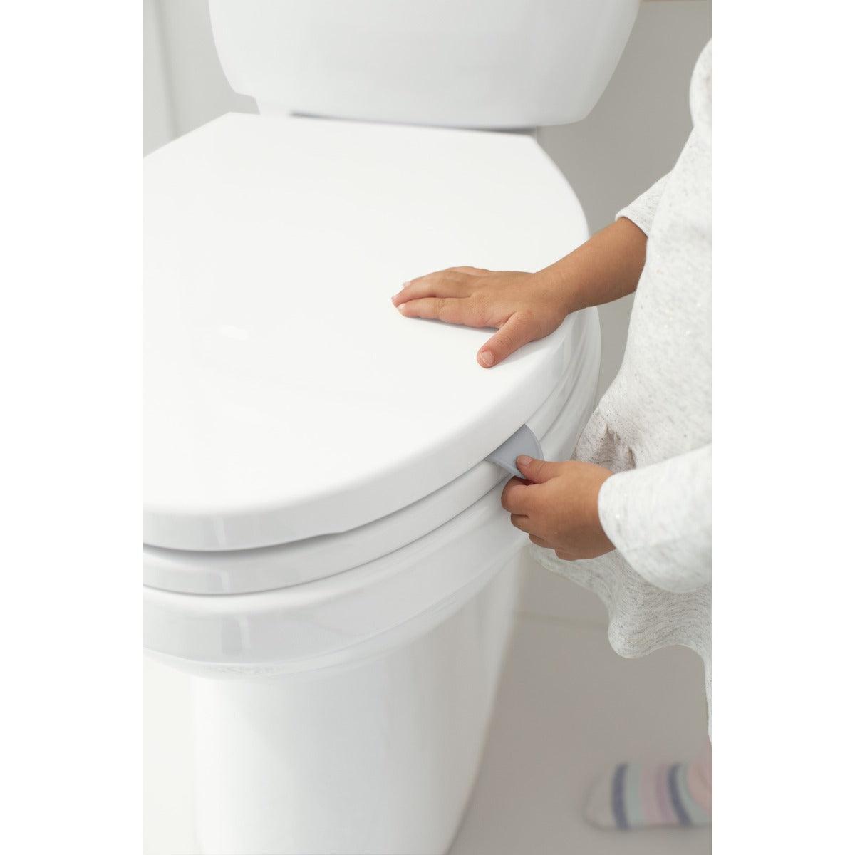 Skip Hop Easy Store Toilet Trainer White - Potty Training For Ages 2-4 Years