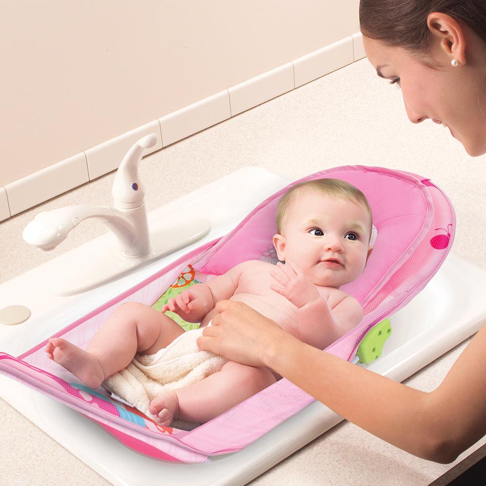 Mastela Deluxe Baby Bather Pink P2 - For Ages 0-1 Years