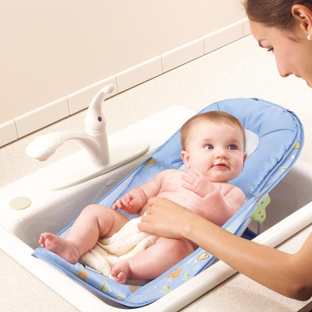 Mastela Deluxe Baby Bather Dark Blue P1 - For Ages 0-1 Years