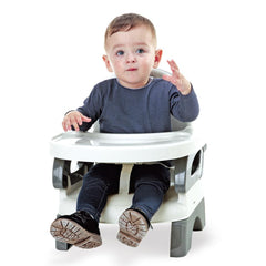 Mastela Folding Booster Seat Grey - For Ages 0-4 Years