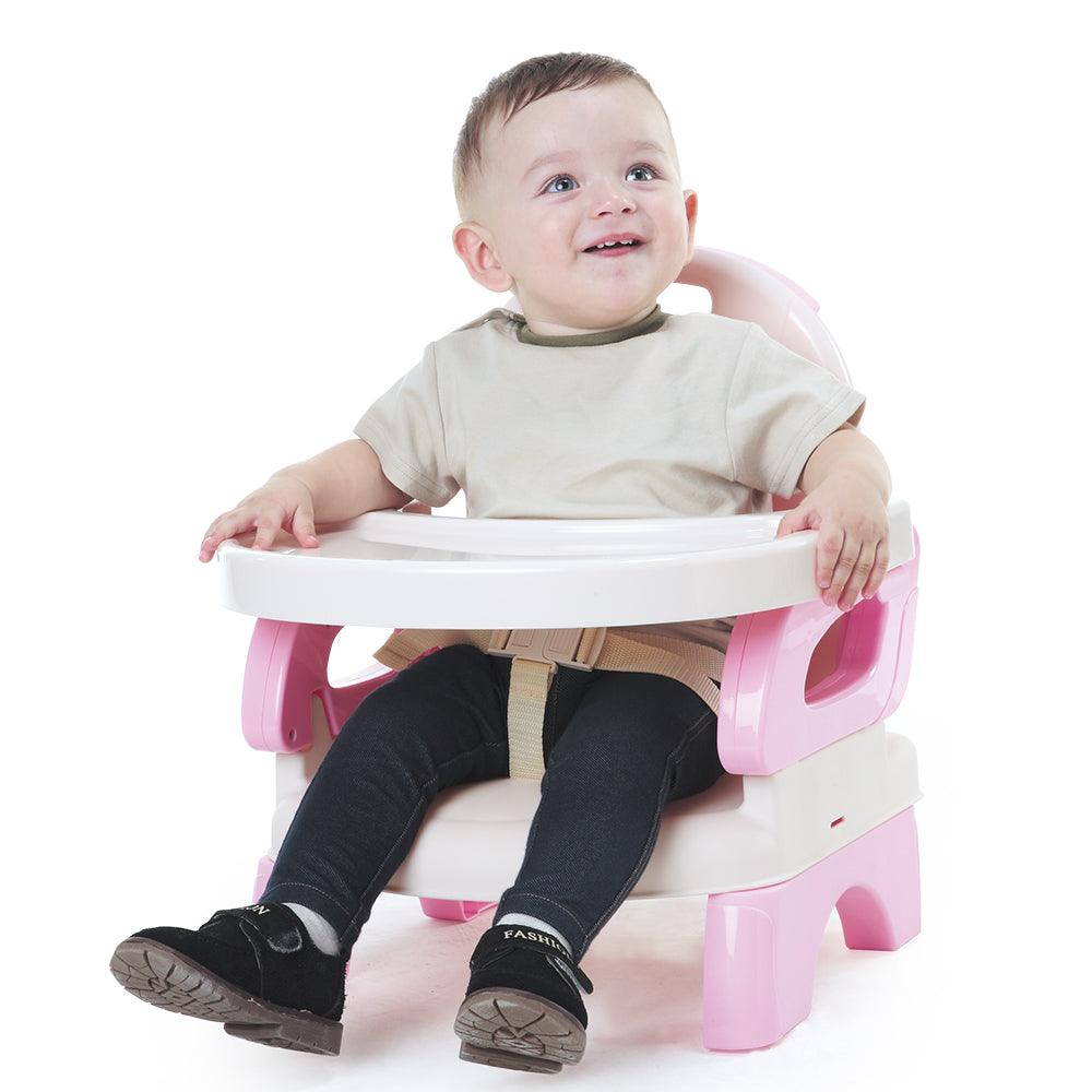 Mastela Folding Booster Seat Pink - For Ages 0-4 Years