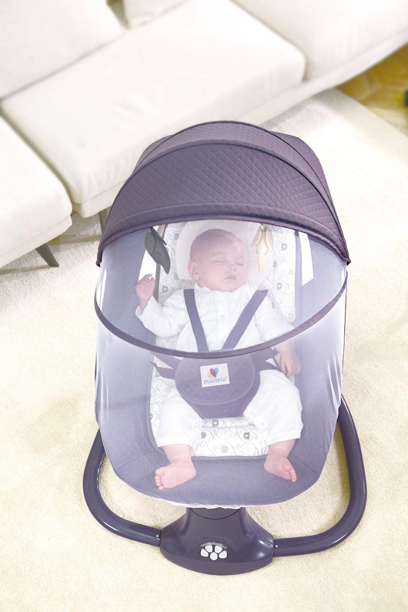 Mastela Deluxe 3 In 1 Swing Grey - For Ages 0-3 Years