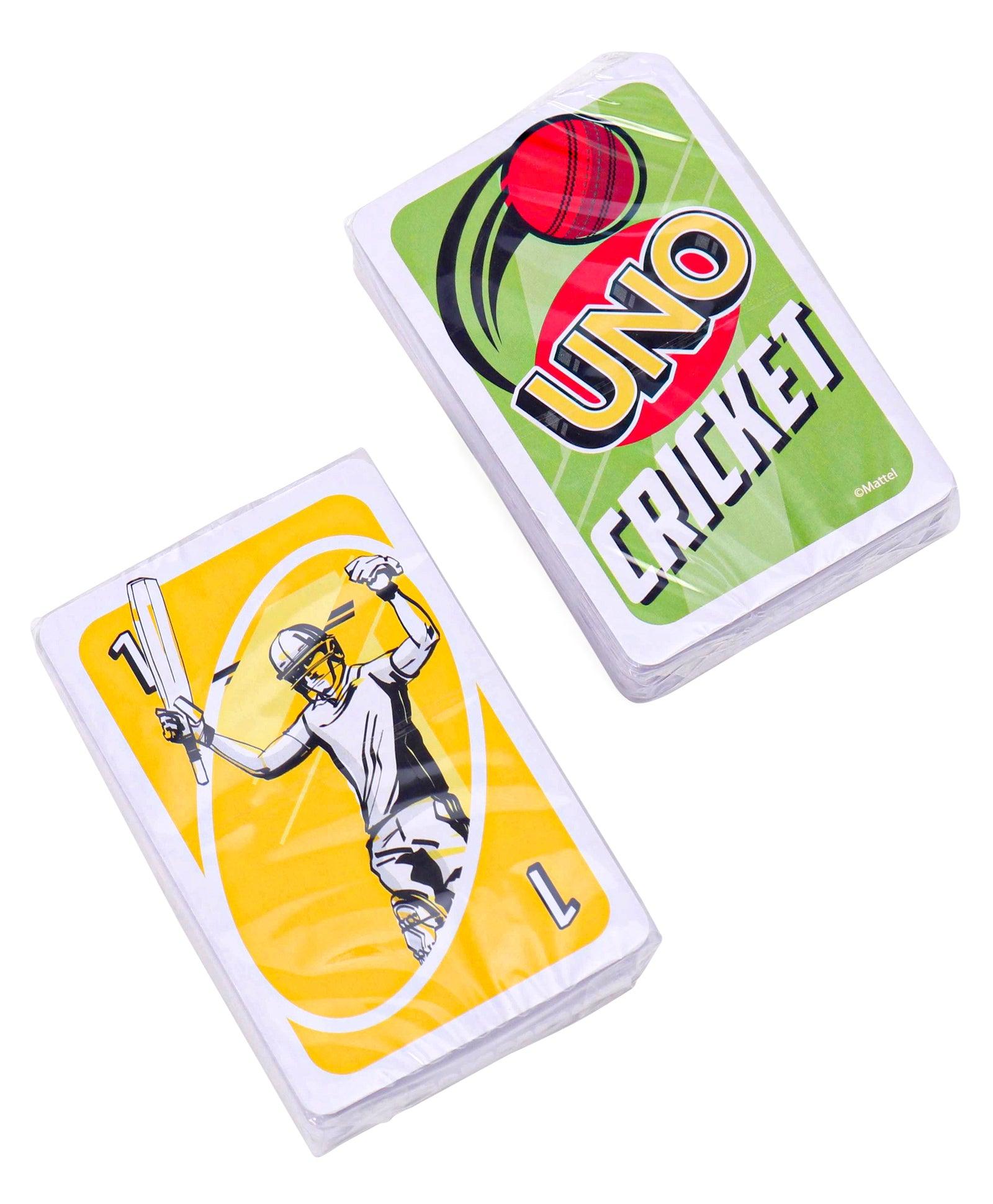Mattel Games UNO Cricket Card Game for Ages 7+ - FunCorp India