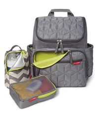 Skip Hop Forma Backpack Jet Grey - Diaper Bags For Ages 2-4 Years